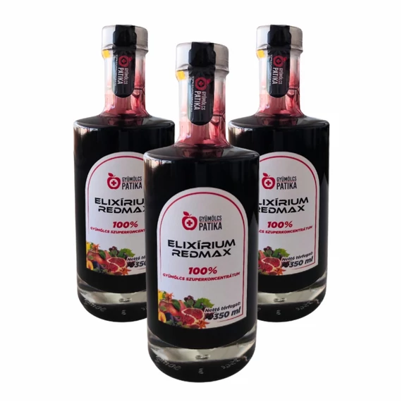 Elixírium REDMAX szuperkoncentrátum 5 féle összetevővel 3x350 ml