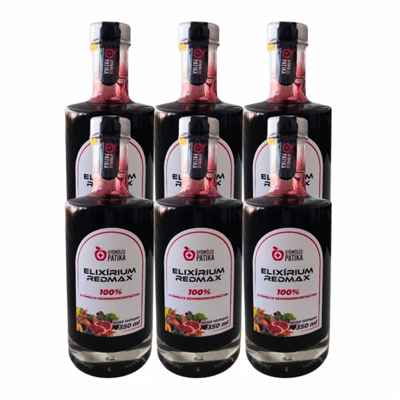 Elixírium REDMAX szuperkoncentrátum 5 féle összetevővel 6x350 ml
