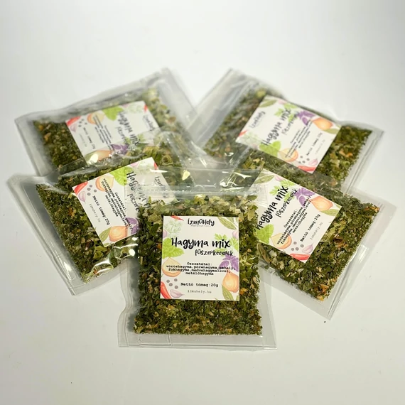 Ízműhely- Hagyma mix fűszerkeverék csomag (5 db)