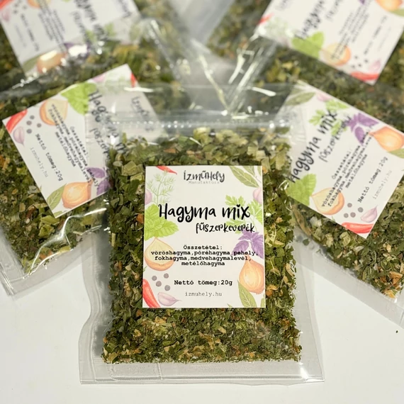 Ízműhely- Hagyma mix fűszerkeverék csomag (5 db)