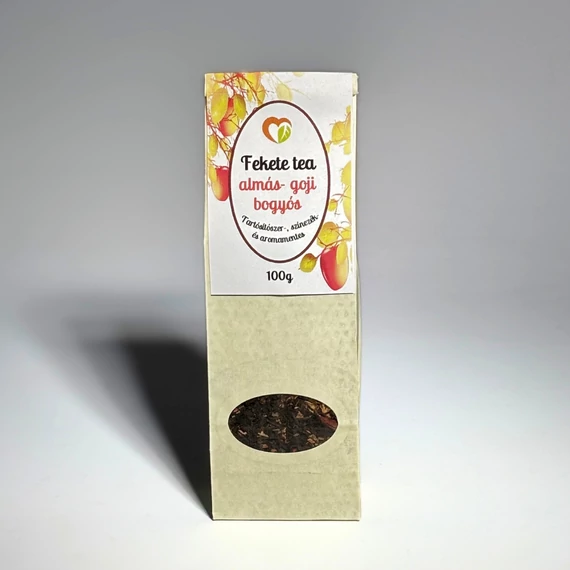 Ízműhely- Fekete tea almás - goji bogyós