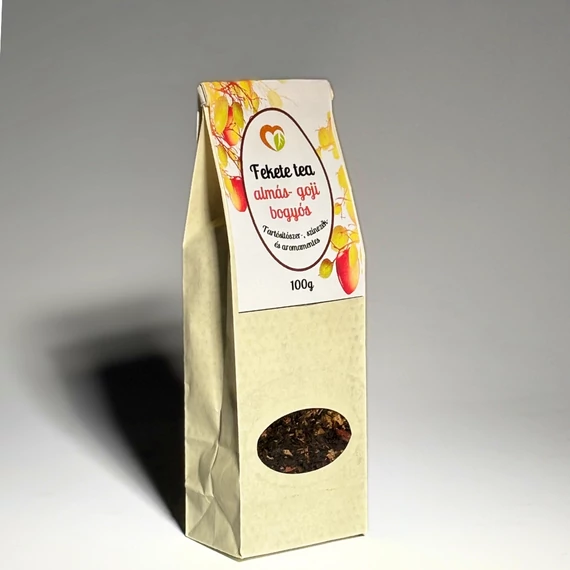 Ízműhely- Fekete tea almás - goji bogyós