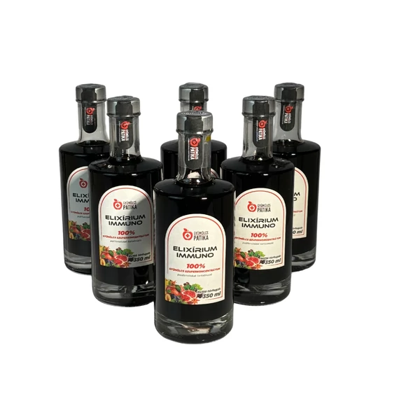 Elixírium Immuno 3 féle összetevővel 6x350 ml