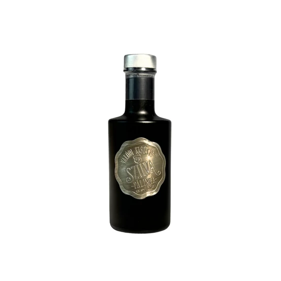 Semjéni Pálinkaház - Szilva pálinka fekete üvegben 0,2l 